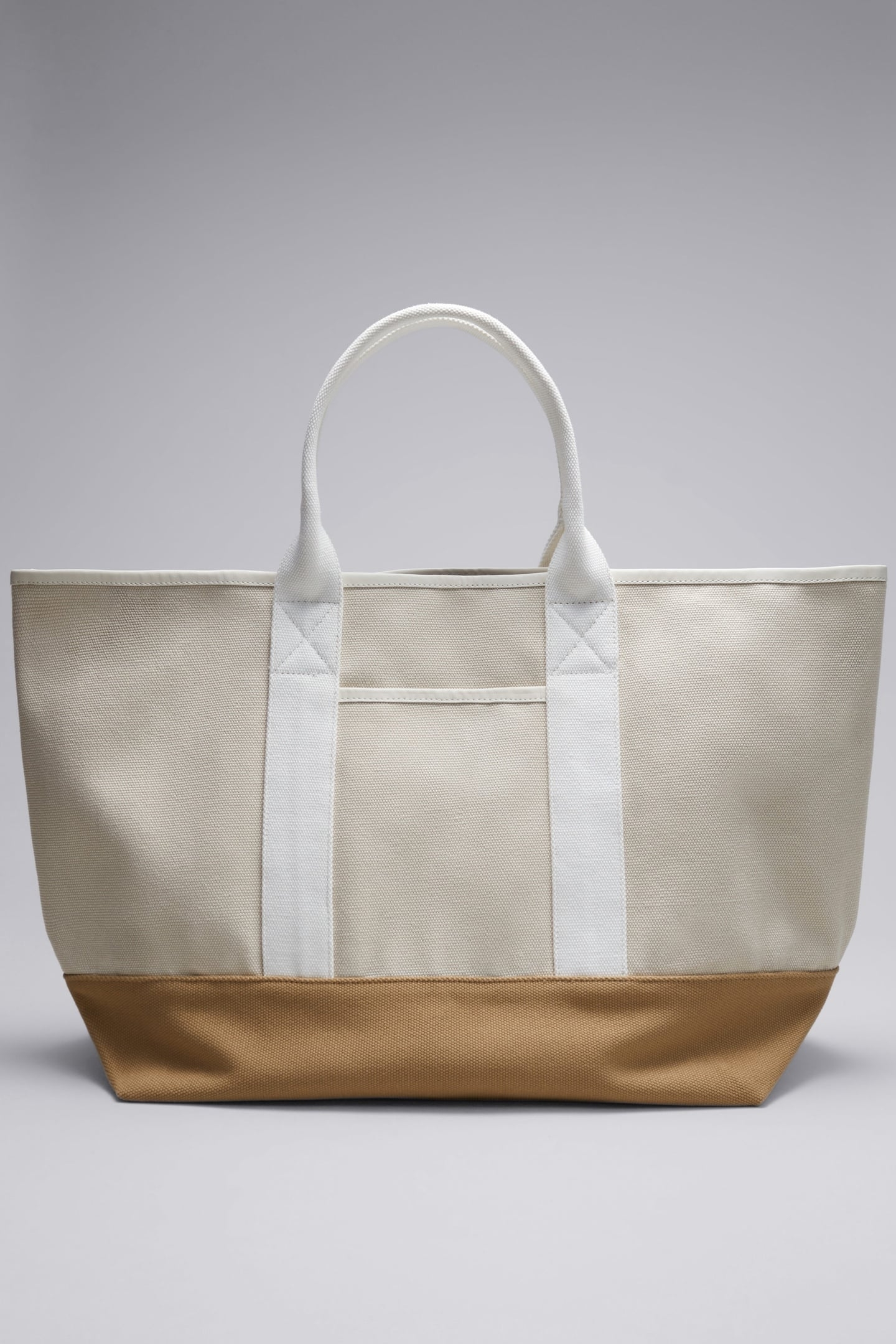 BRUNE CANVAS TOTE WHITE 1