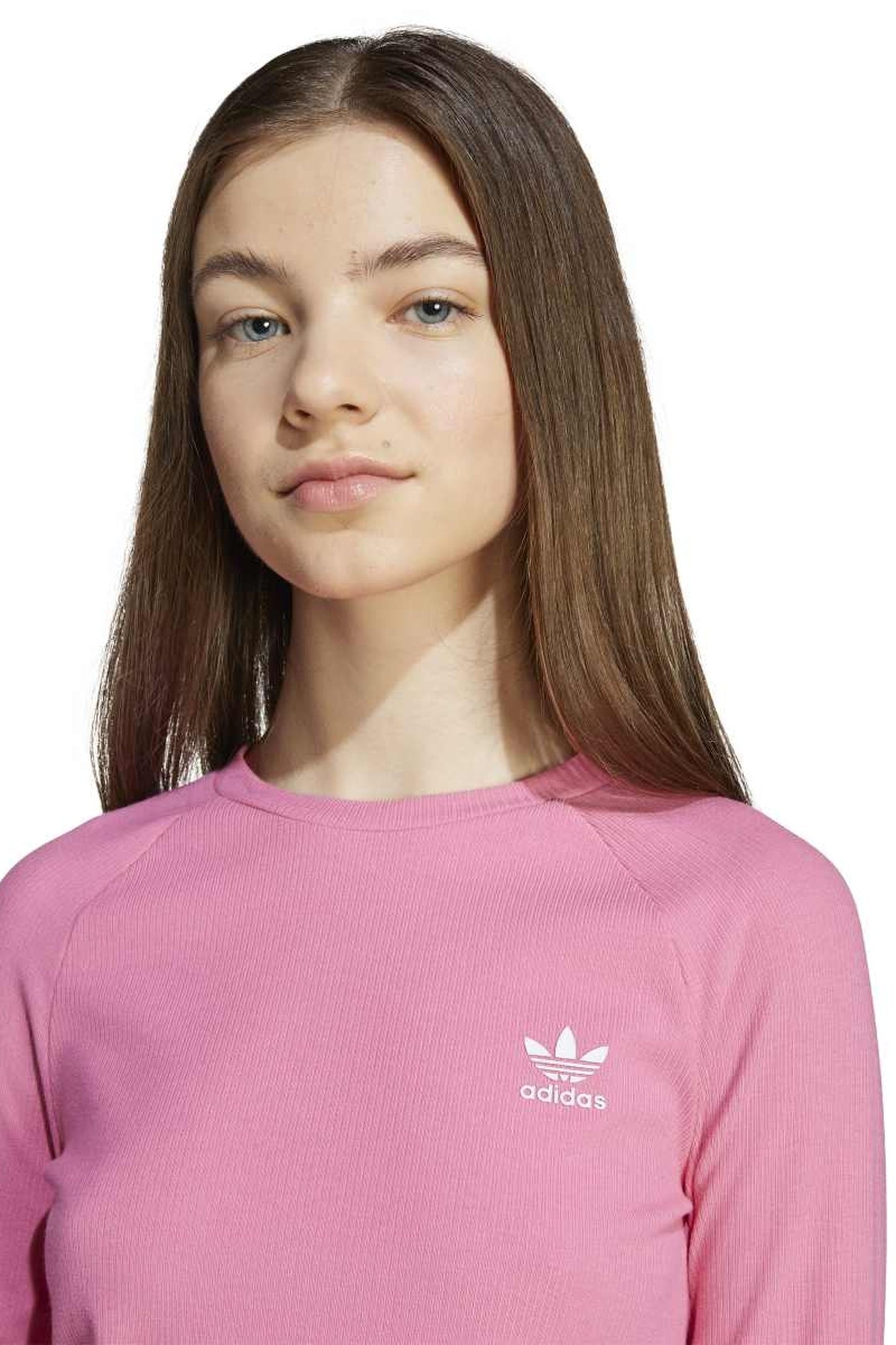 ORIGINALS RIB CROP LONG SLEEVE LONG-SLEEVE TOP KIDS 4