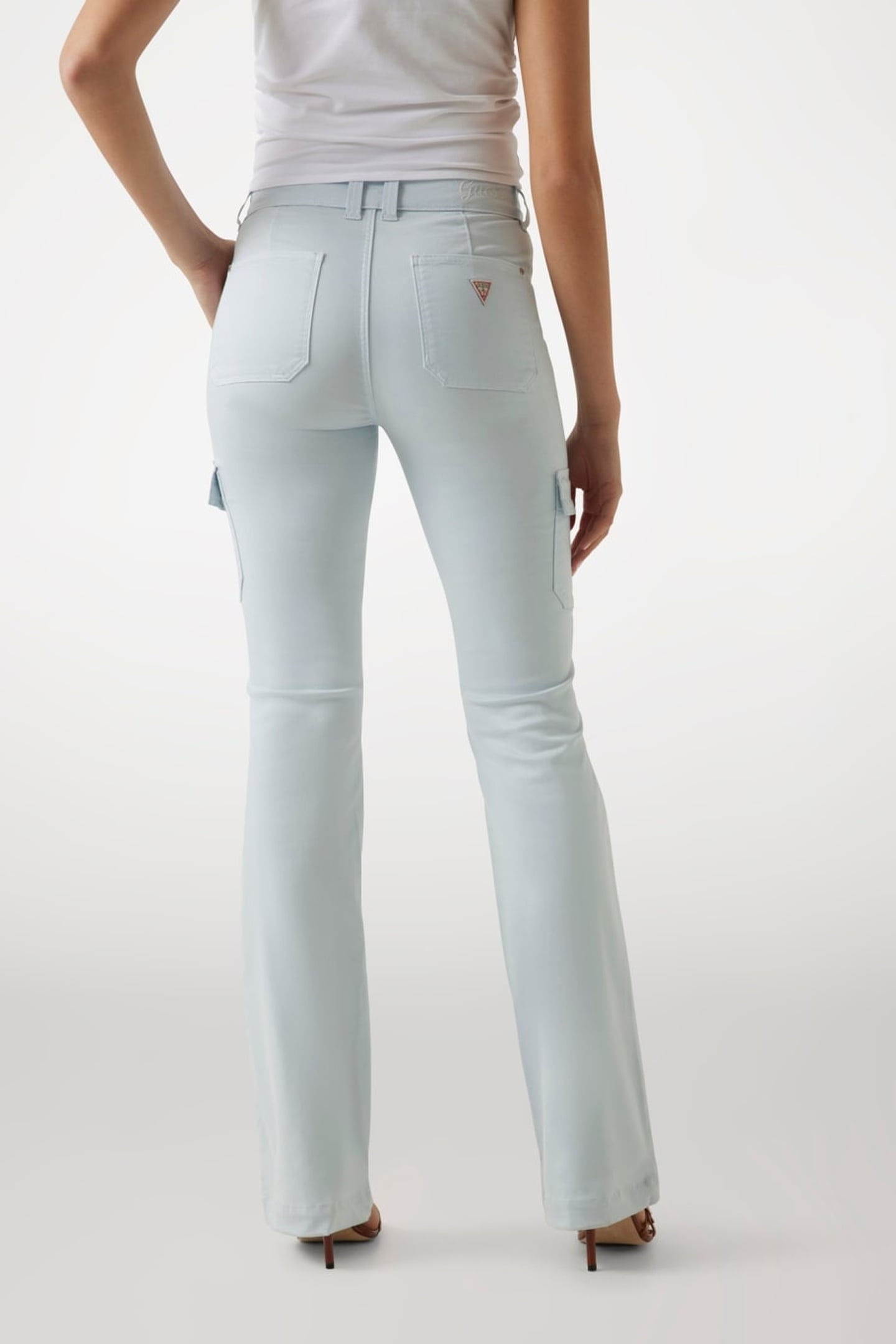 GUESS ECO CARGO MINI BOOT SKY HIGH 1