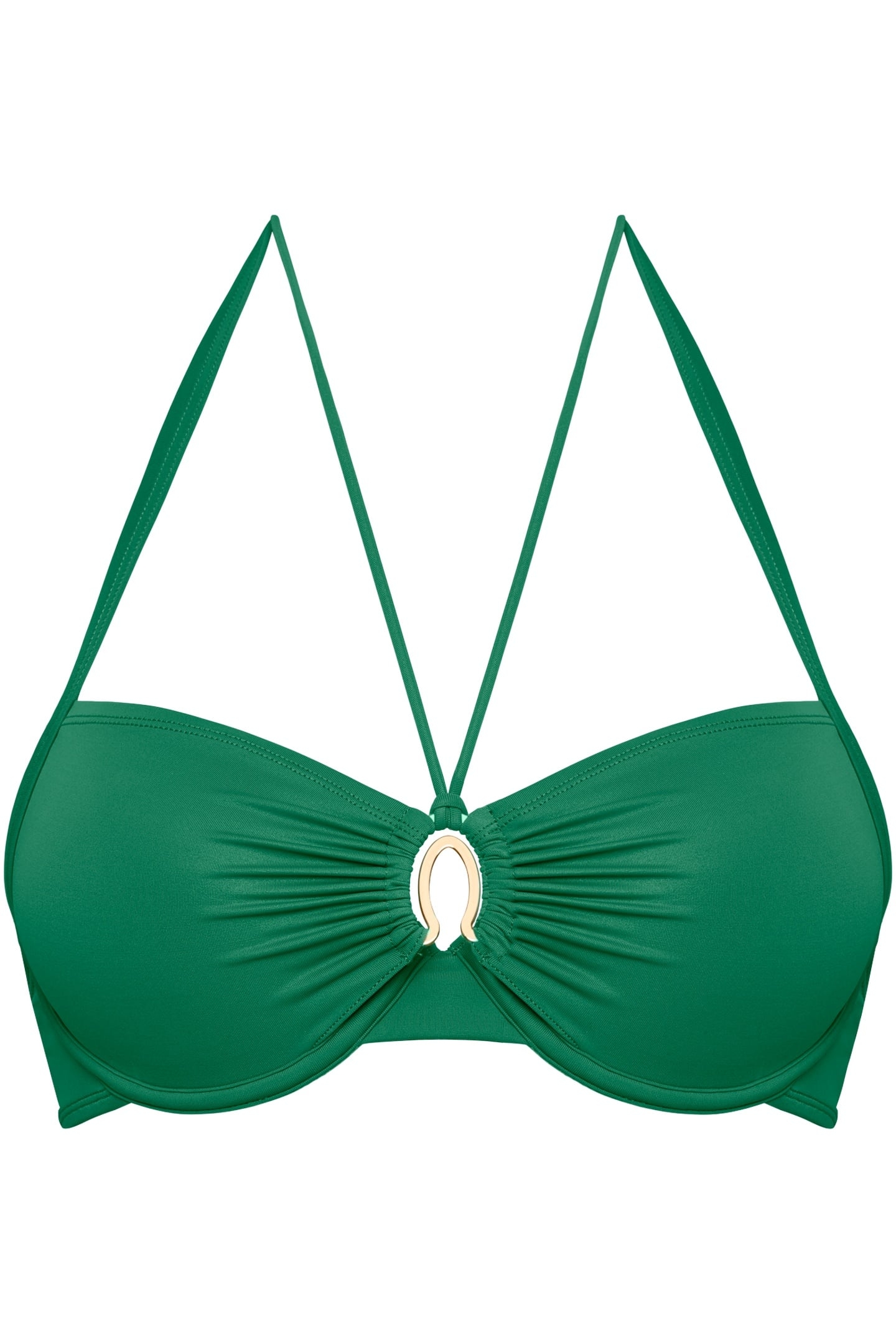 JET SET BIKINI TOPPUSH UPWIRED PADDED GREEN 3