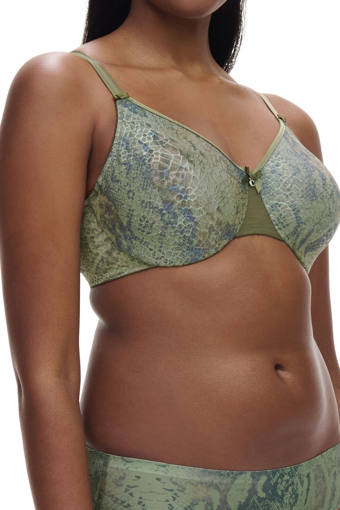 CO BRA UNDERW. VERY COVERING MOLDED PYTHON PRINT 1