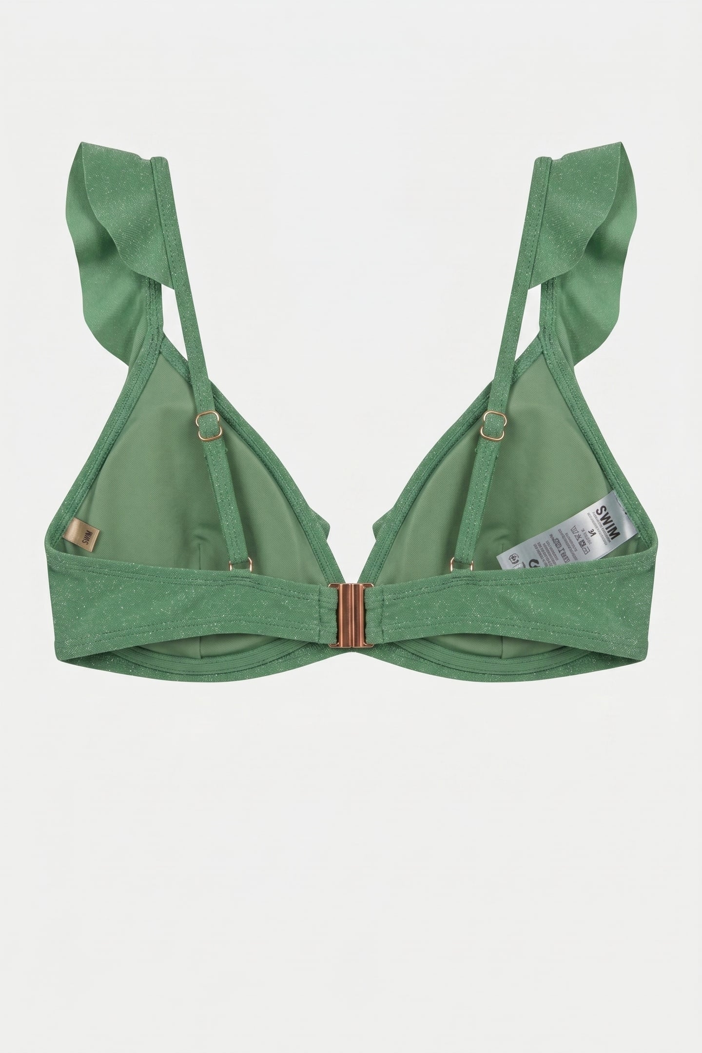 BOBBY BIKINI TOP SICILY GLITTER KELLY GREEN 3