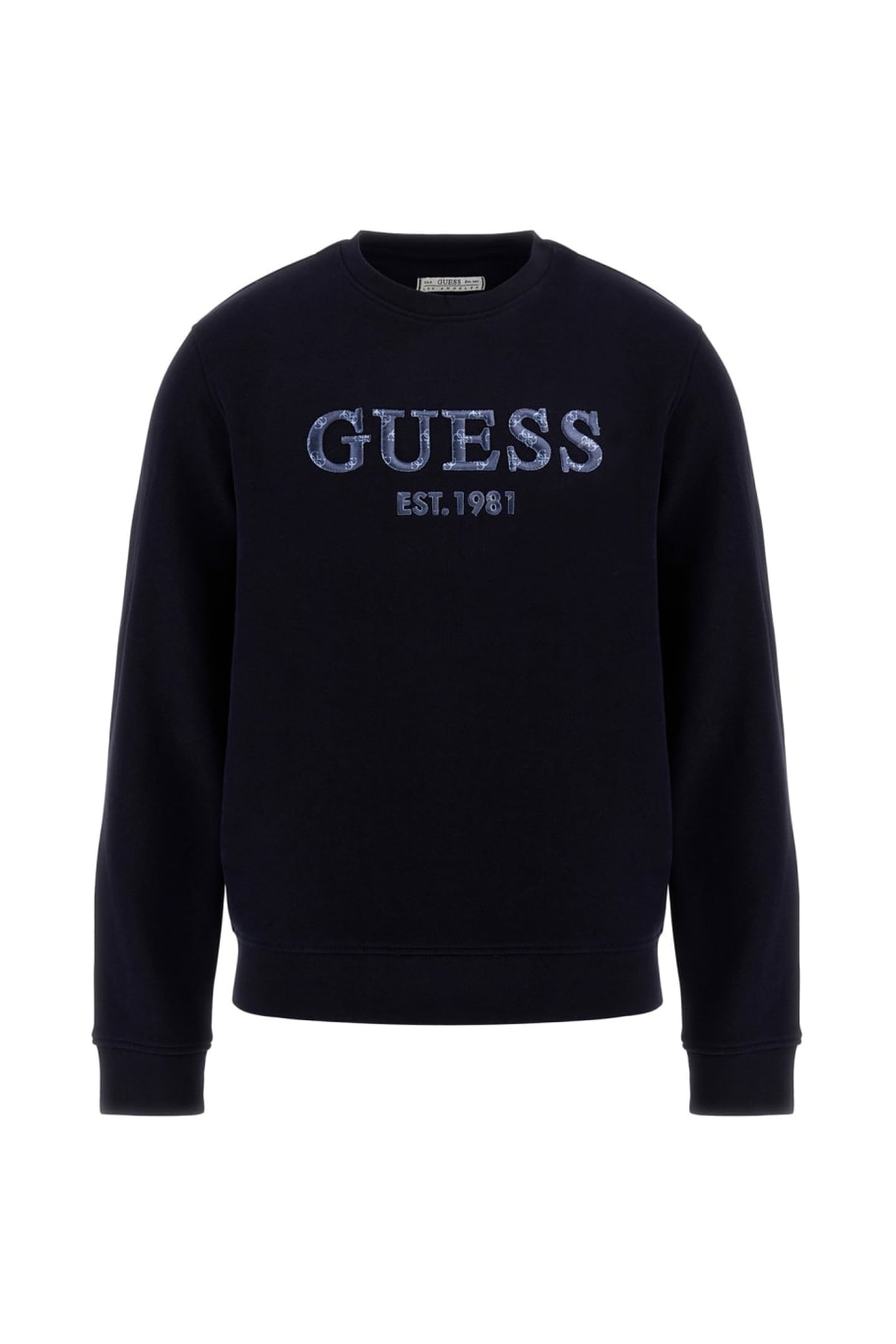 GUESS ECO BEAU CN SWEATSHIRT SMART BLUE 1