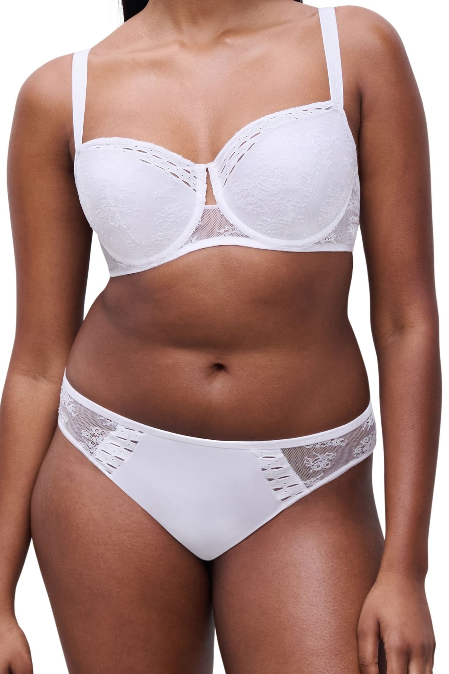 CO BRA TSHIRT HALF CUP FOAM WHITE 1