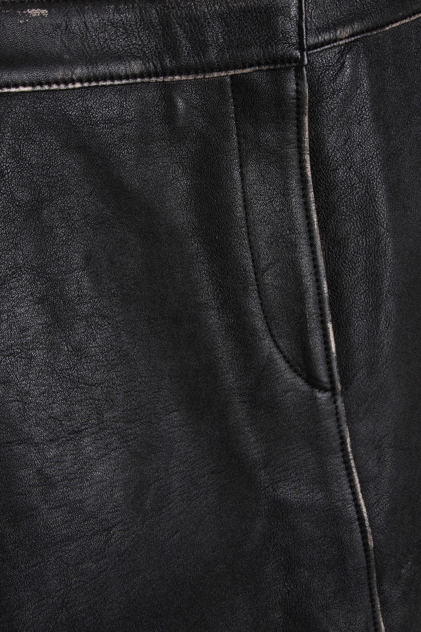 UNITY LEATHER SKIRT BLACK 6