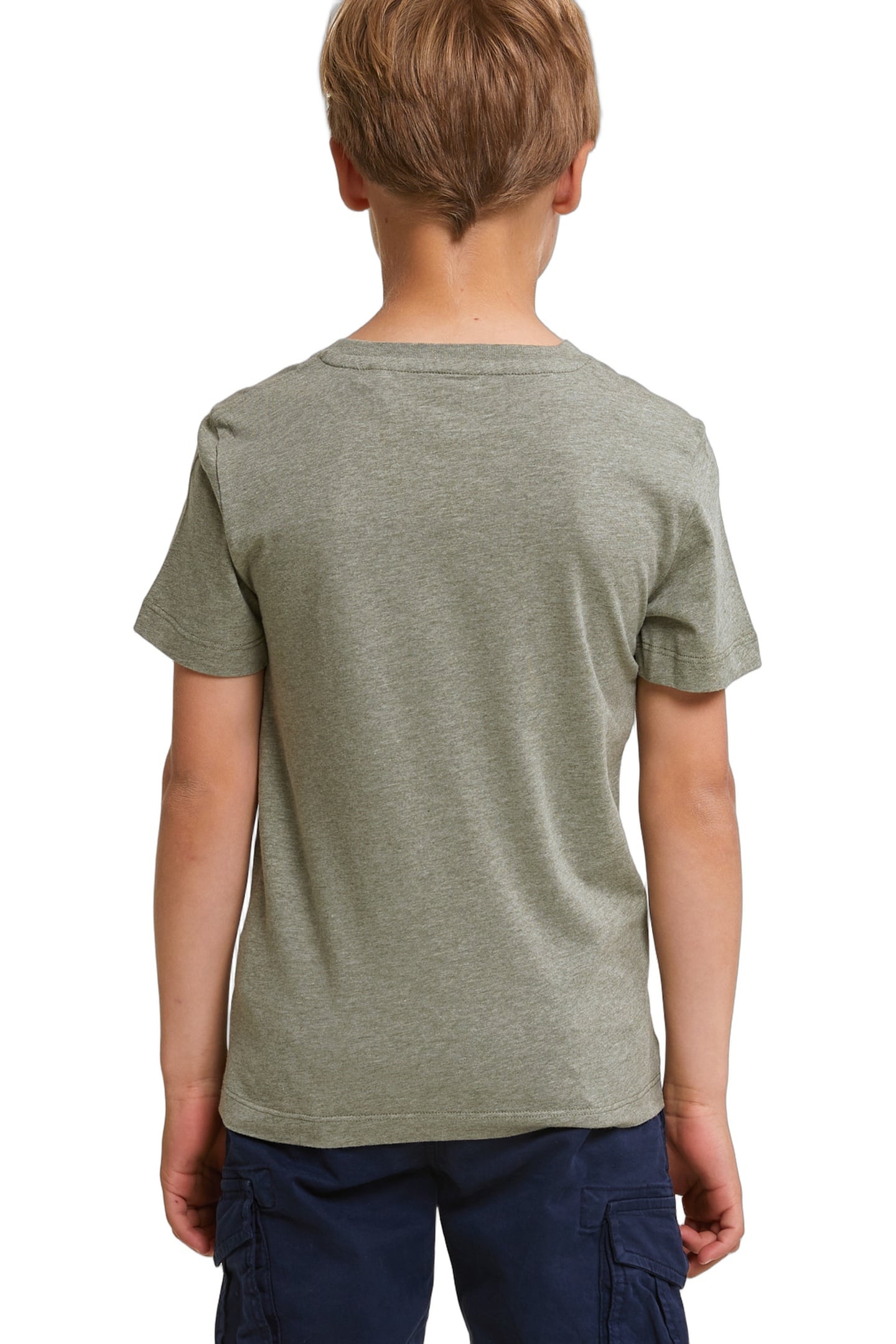 NORMAL FIT BASIC T-SHIRT SHORT SLEEVES SAFARI MIX 4