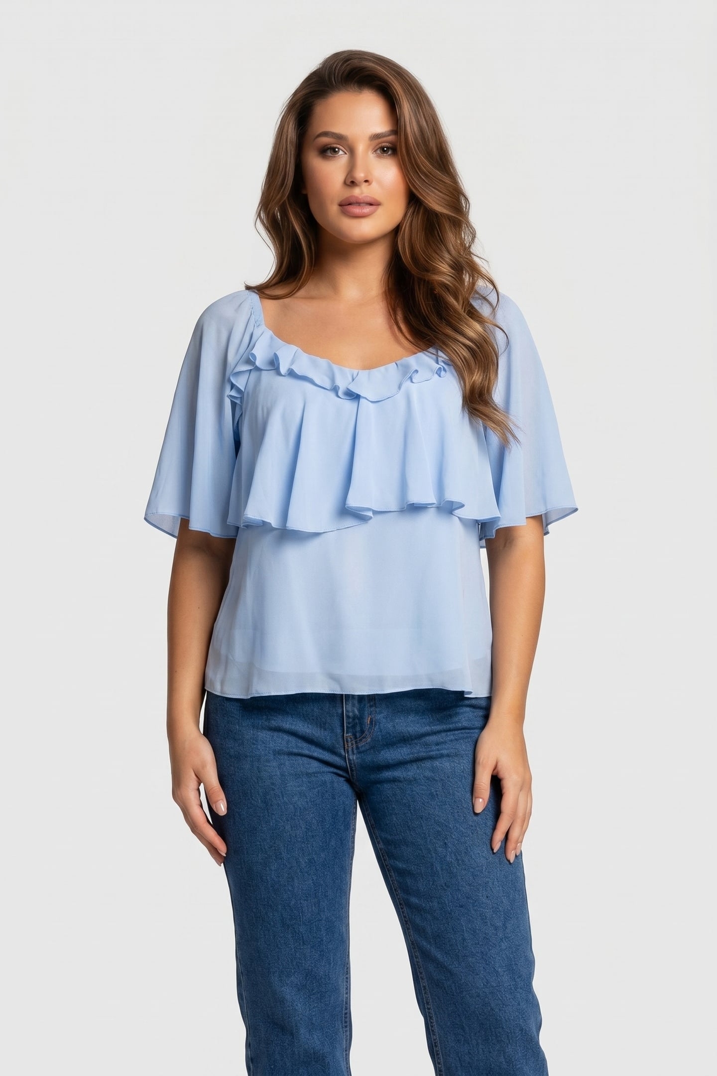 SESAME SPEED BLOUSE BLUE 1