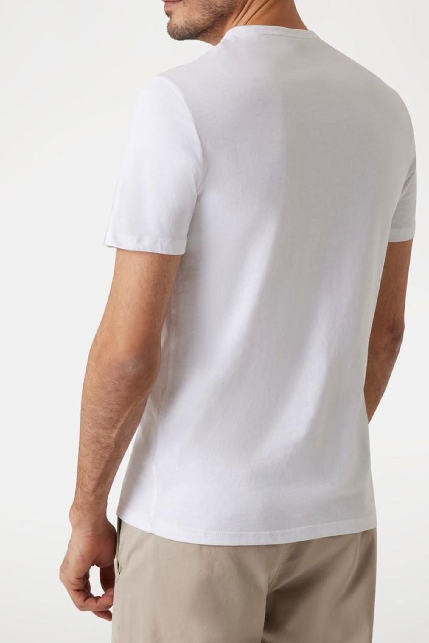 GUESS ECO SS CN SAIL BOAT GUES PURE WHITE 3