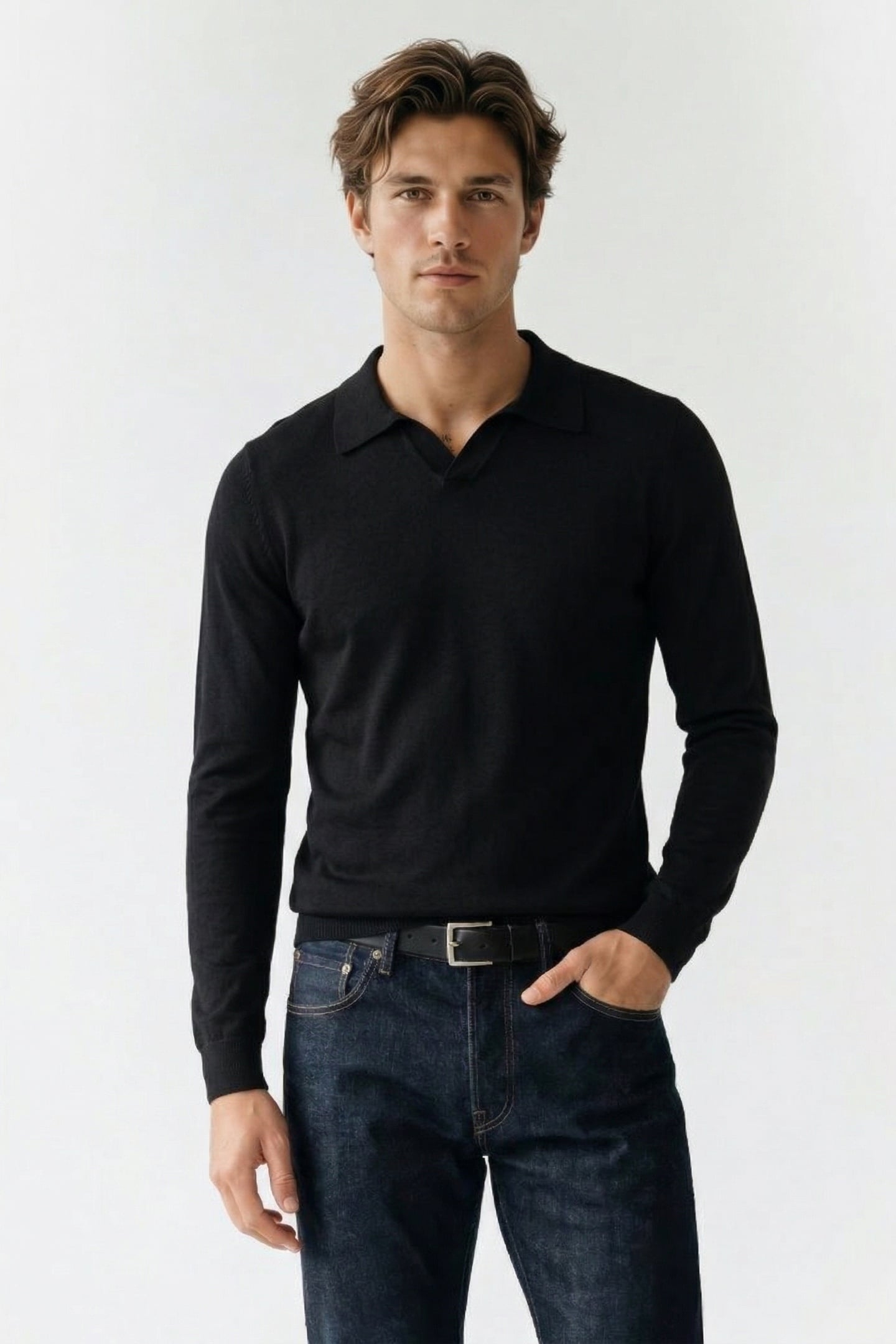 S.OLIVER PULLOVER BLACK 1