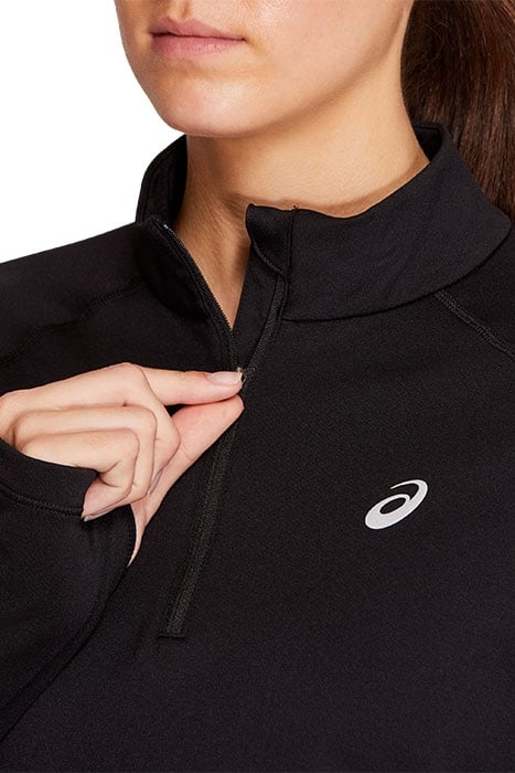 WINTER 1/2 ZIP TOP PERFORMANCE BLACK 7