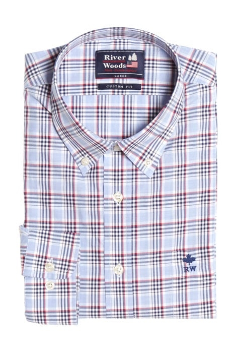 CUSTOM FIT WALLSTREET SHIRT D MULTI 1