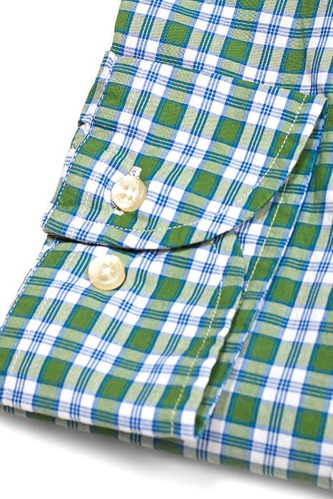 SLIM FIT PRINCETON SHIRT C GREEN 2