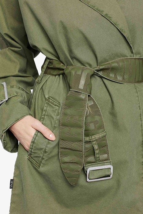 LUCILLE COAT LIGHT OLIVE 8