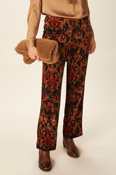 STRAIGHT LINE PANT BROWN 2
