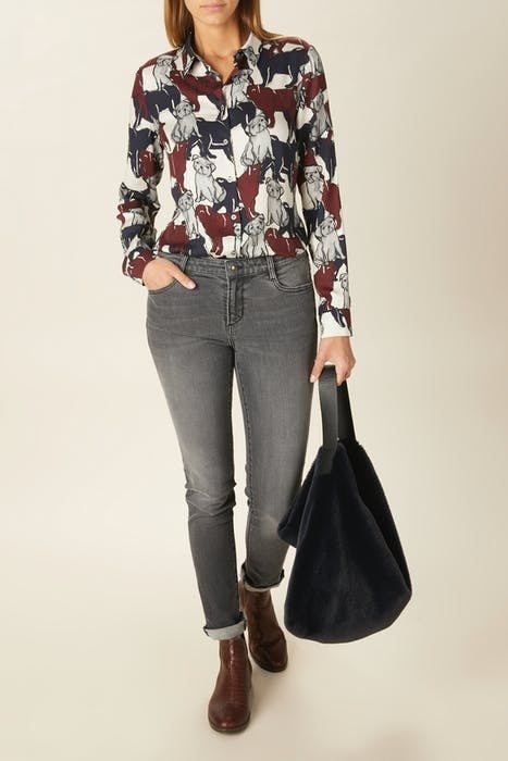 CLASSIC VISCOSE SHIRT MIX W90189 3