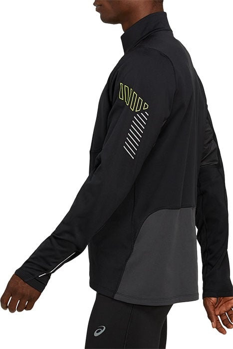 LITE-SHOW WINTER 1/2 ZIP TOP PERFORMANCE BLACK/GRAPHITE GREY 6