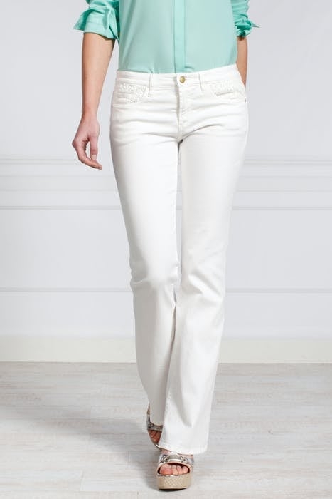 5-PCKT WIDE LEG + LACE DETAILS WHITE 1