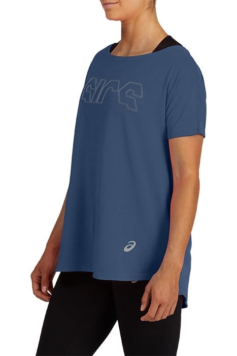 SPORT PRINT OUTLINE TEE GRAND SHARK/BRILLIANT WHITE 3