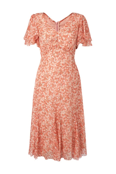 CECILIA MIDI DRESS CREAM 4