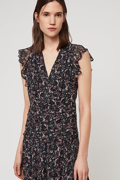 CARIS SKETCH DRESS BLACK 2