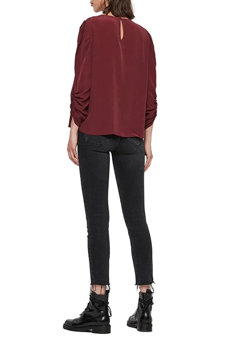JOSEPHINE TOP OXBLOOD RED 3