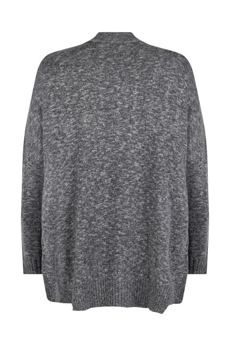 CARDIGAN LONG SLEEVES SMOKEGREY 2