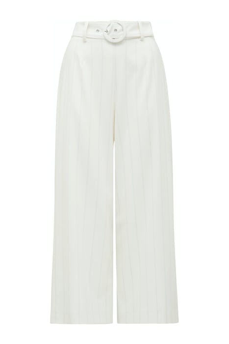 VANESSA STRIPE WIDE LEG CULOTTE BLACK/WHITE STRIPE 1