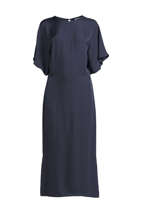 KIMONO SLEEVE DRESS MOODY BLUE 6