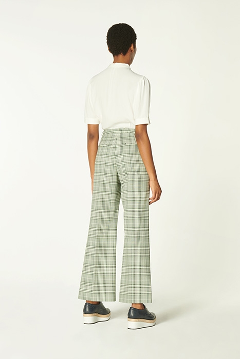 FAYE WIDE-LEG & FLARED JEANS GREEN 2