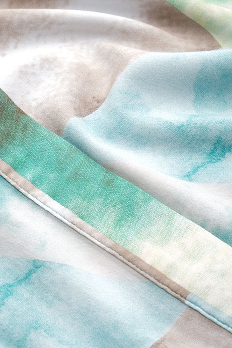 BLOUSE WOVEN SLEEVELESS BLUE TURQUOISE 5