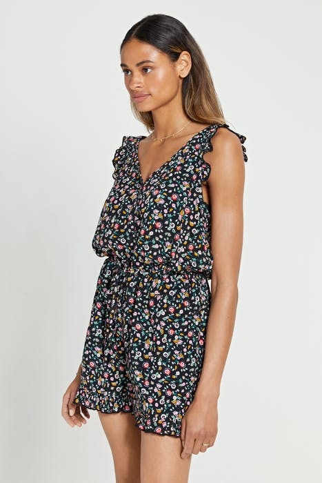 ARUBA RUFFLE JUMPSUIT BLACK 5