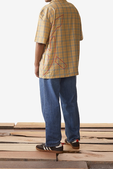 YELLOW CHECK KOVAN SHIRT 2