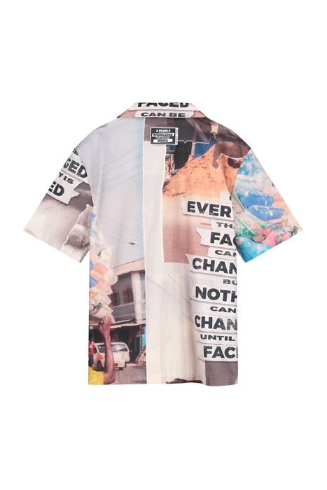 BROWN KOVAN COLLAGE SHIRT 4