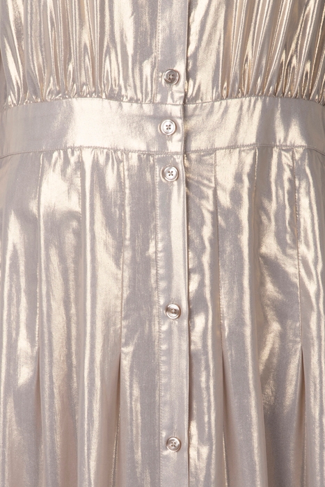 GRULLO ABITO GEORGETTE LAMINAT LIGHT SAND 3