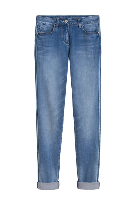 TROUSERS CASUAL LONG MEDIUM BLUE DENIM 5