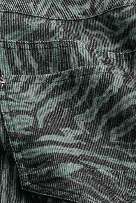 TROUSERS CASUAL LONG ON PRINTED CORDUROY STRETCH ROSEMARY GR 4