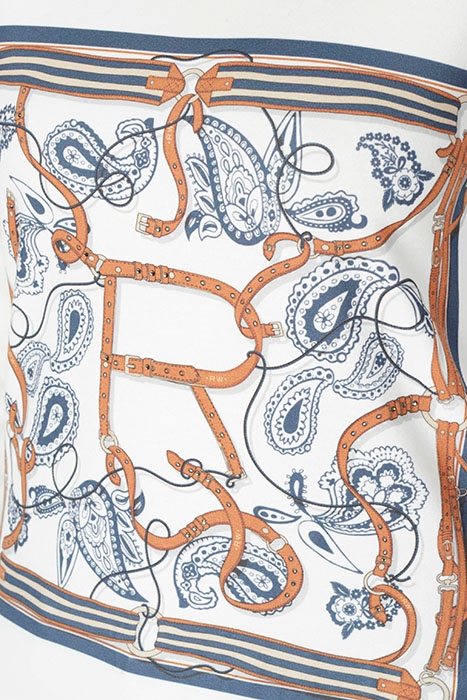 COTTON ROUND NECK T-SHIRT WHITE 5