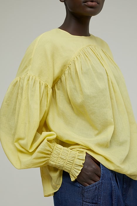 SALMA BLOUSE STRONG MUSTARD 3