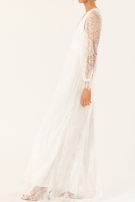 BRIDAL MATERNITY DRESS MAXI SNOW WHITE 6