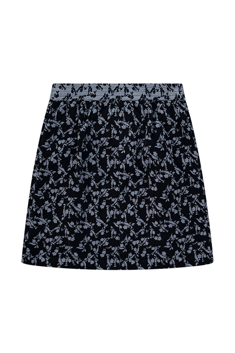 SADIE CORD SKIRT NAVY 2
