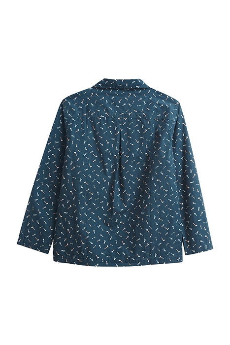 TOOLS PRINT PJ TOP NAVY MULTI 6