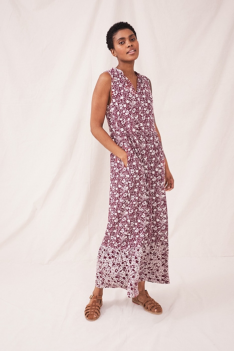 SONIA ECO VERO JERSEY DRE RED 1