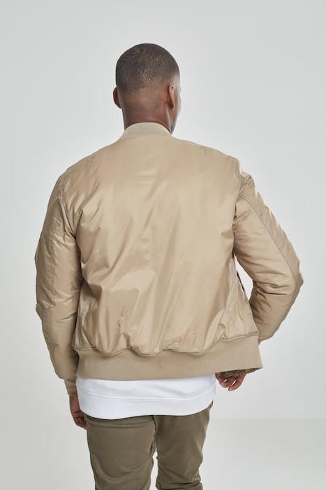 BASIC BOMBER JACKET BEIGE 3