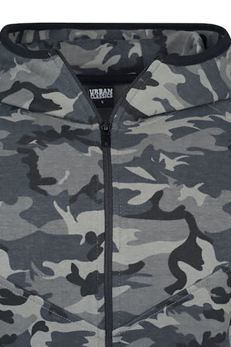 INTERLOCK CAMO ZIP JACKET DARK CAMO 8
