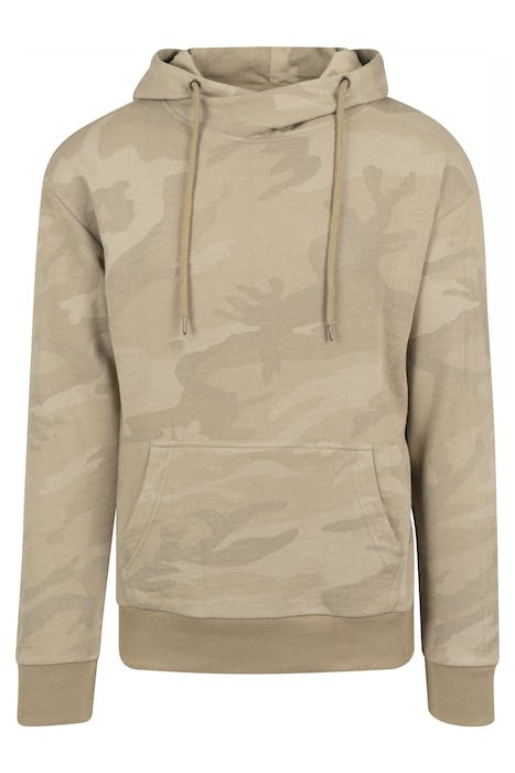 HIGH NECK CAMO HOODY SAND CAMO 1