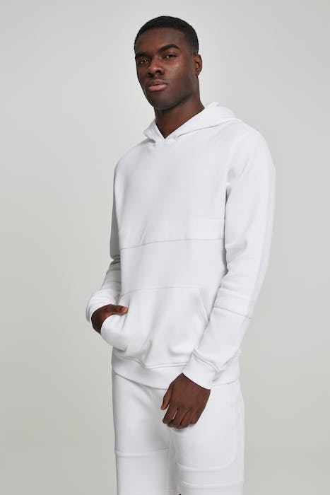 HEAVY PIQUE HOODY WHITE 2