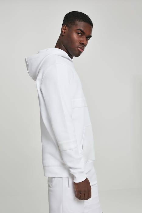 HEAVY PIQUE HOODY WHITE 5