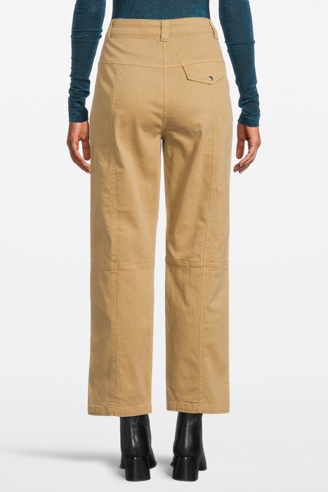 ACCAMPARE PANTALONE GABARDINA CORIANDER BEIGE 2