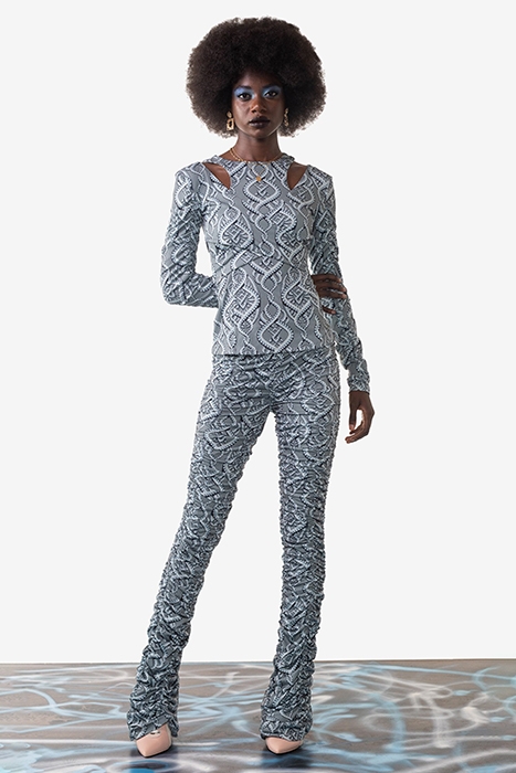 GREY BLUE BRAIDS LINDSAY TOP 2