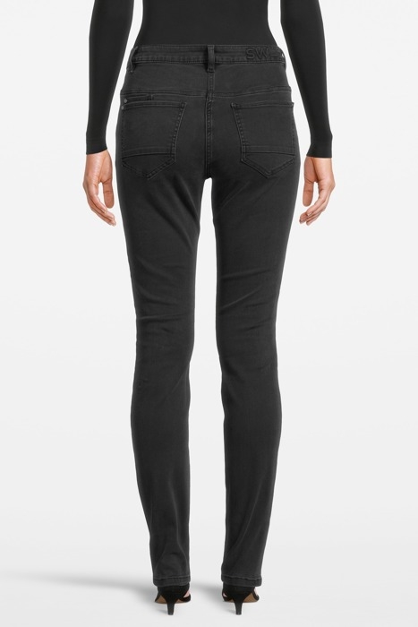 TROUSER WOVEN LONG 84001026 BLACK DENIM 2